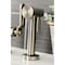 Kingston Brass KS2338KL Industrial Style Bridge Kitchen Faucet with Brass Sprayer, Brushed Nickel KS2338KL - alternate 2